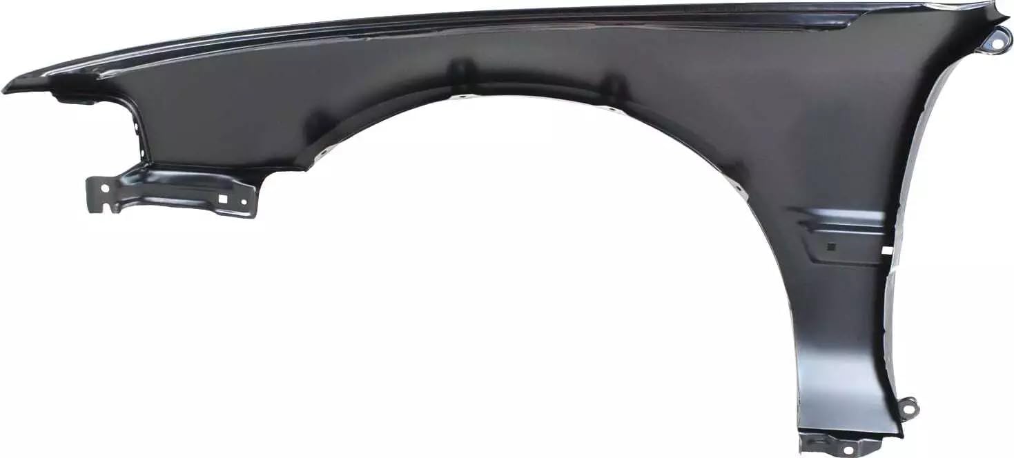 Front Fender Steel Primed Right Passenger Side Direct Replacement Compatible With 1990-1993 Honda Accord HO1241109 60211SM4A01ZZ