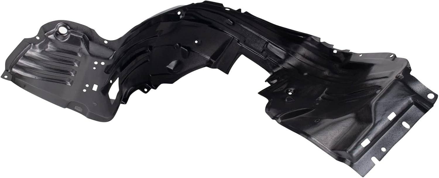 Front Fender Liner Left Driver Side Direct Replacement Compatible With 2001-2003 Lexus LS430 LX1248104 5380650020