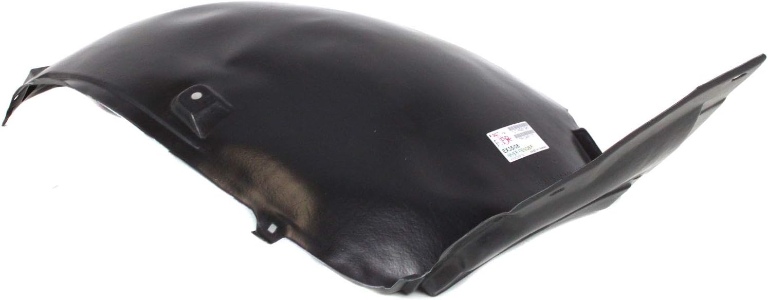 Front Section Fender Liner Left Driver Side Direct Replacement Compatible With 2008-2012 Infiniti EX35 / 2014-2017 QX50 IN1248110 638451BA0A