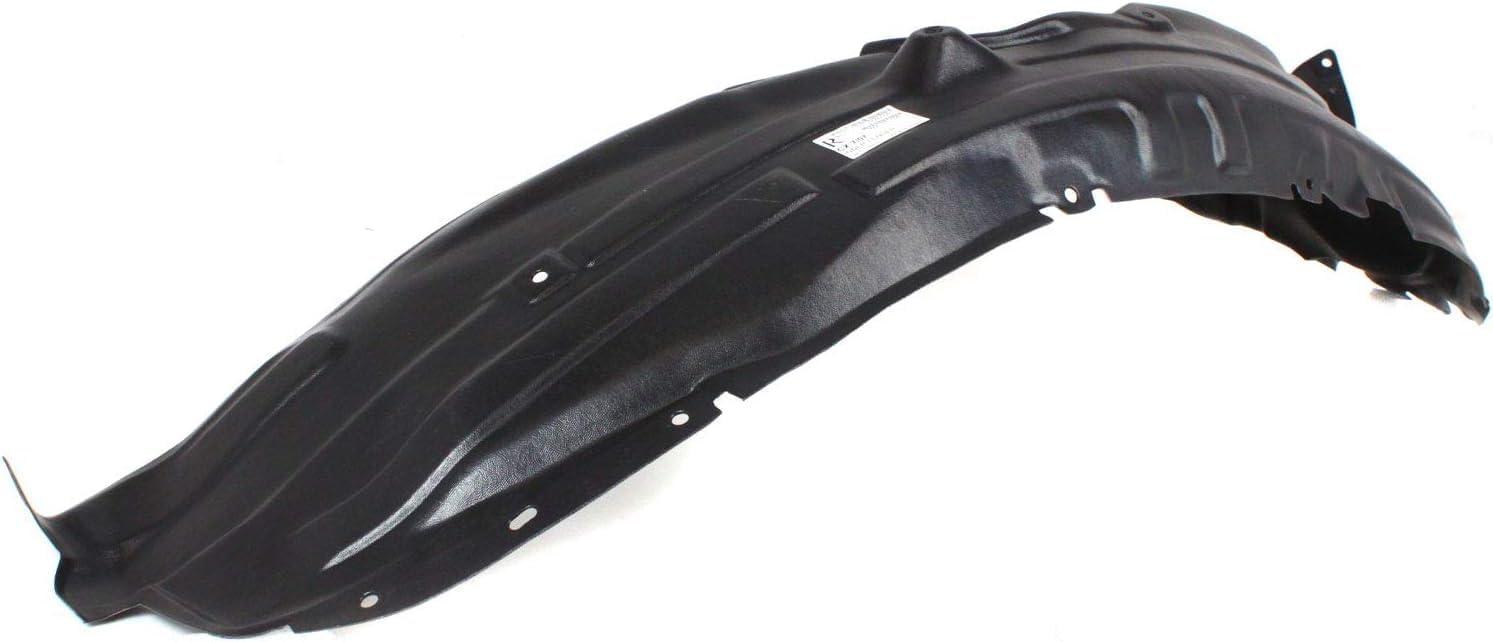 Front Fender Liner Right Passenger Side Direct Replacement Compatible With 2007-2009 Mazda CX-7 MA1251106 EG2156131A