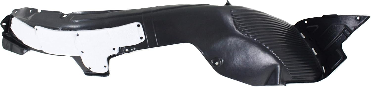 Front Fender Liner Left Driver Side Direct Replacement Compatible With 2014-2016 Kia Forte KI1248122 86811A7000