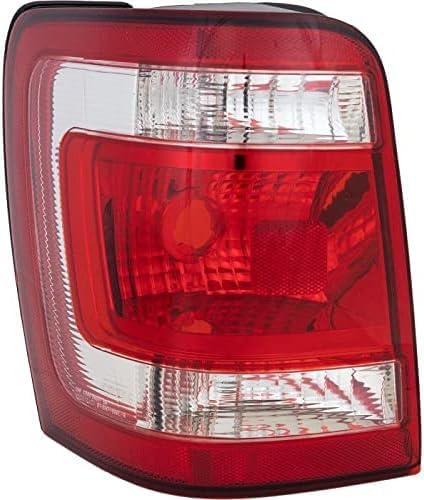Set Of 2 Tail Light Lens And Housing Right Passenger & Left Driver Side Direct Replacement Compatible With 2008-2012 Ford Escape FO2801210 FO2800210 8L8Z13404A 8L8Z13405A