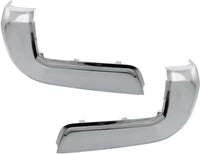 Set OF 2 Rear Bumper End Cap Chrome Left Driver & Right Passenger Side Direct Replacement Compatible With 2016-2023 Toyota Tacoma TO1104131 TO1105131 5215604020 5215504020