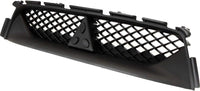 Front Bumper Cover Primed Plastic + Upper & Lower Grille Direct Replacement Compatible With 2011-2012 Mitsubishi Outlander/RVR