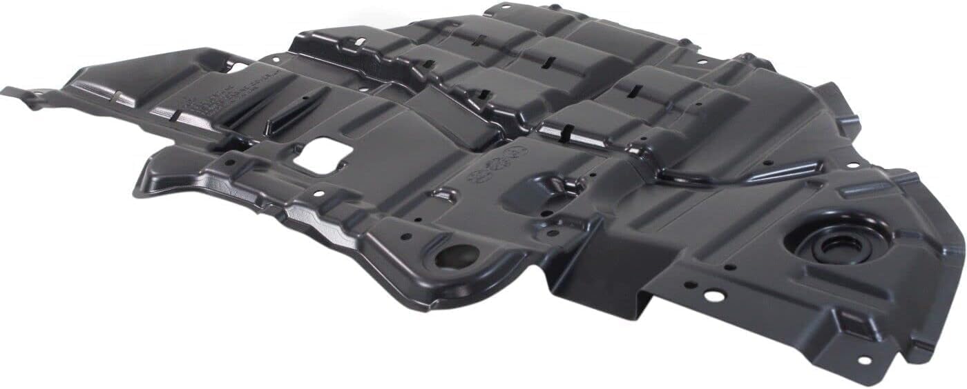 Front Engine Splash Shield Under Cover Plastic Left Driver Side Direct Replacement Compatible with 2016-2019 Lexus RX450h / RX350 LX1228150 514430E030