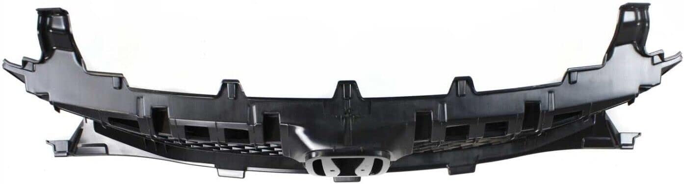 Front Grille Shell & Insert Primed Direct Replacement Compatible With 2009-2011 Honda Civic HO1200198 71121SNAA50