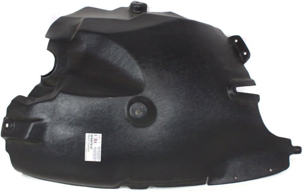 Front Fender Liner Rear Section Left Driver Side Direct Replacement Compatible With 2007-2009 Dodge Sprinter CH1248145 68014741AA