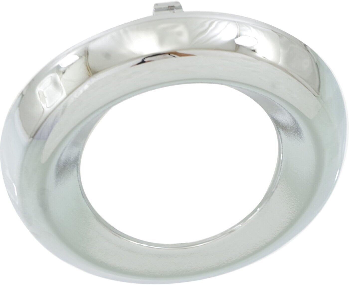 Front Fog Light Trim Chrome Right Passenger Side Direct Replacement Compatible With 2009-2012 Toyota RAV4 TO1039128 521270R030