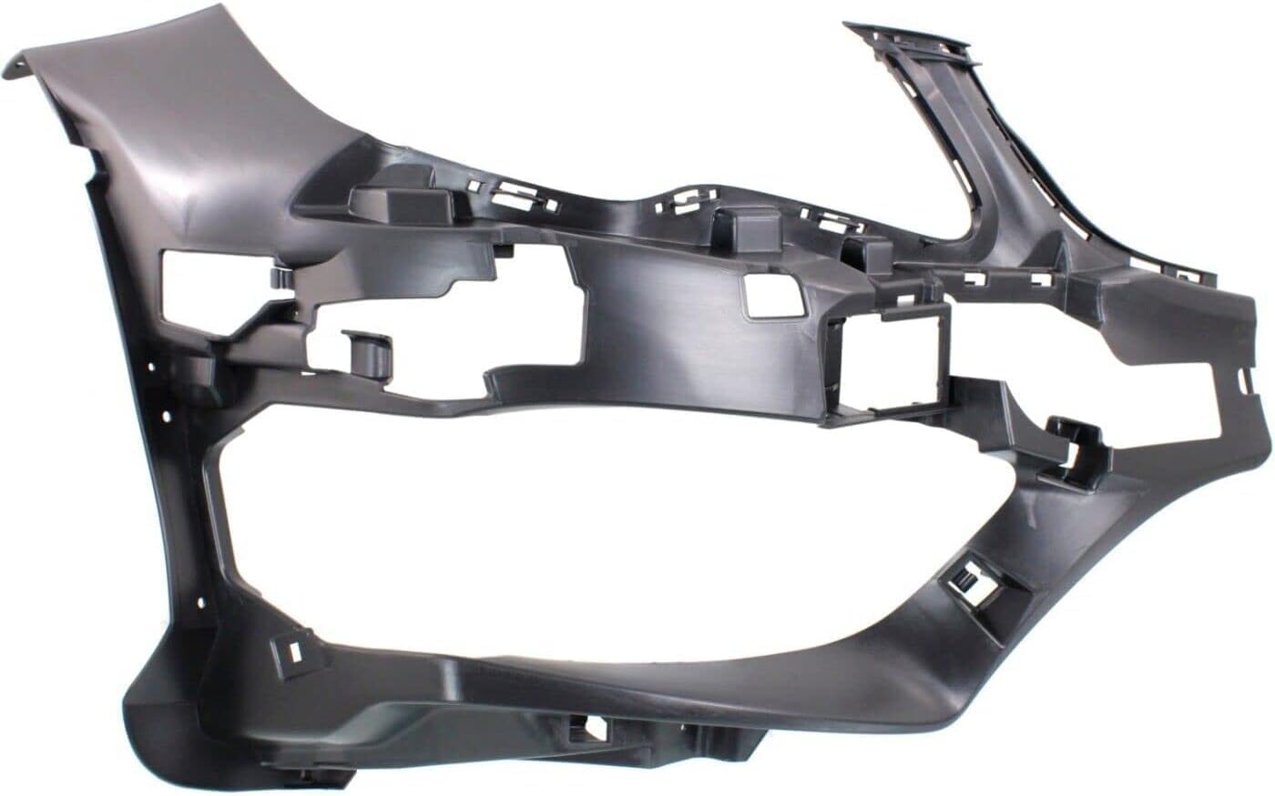 Set of 2 Front Bumper Cover Support Bracket Plastic Left Driver & Right Passenger Side Direct Replacement Compatible with 2014-2017 Mercedes Benz E-Class MB1043115 MB1042115