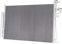 Front A/C Condenser Aluminum Core Direct Replacement Compatible With 2008-2010 Saturn Vue / 2012-2015 Chevrolet Captiva Sport GM3030277 20759645