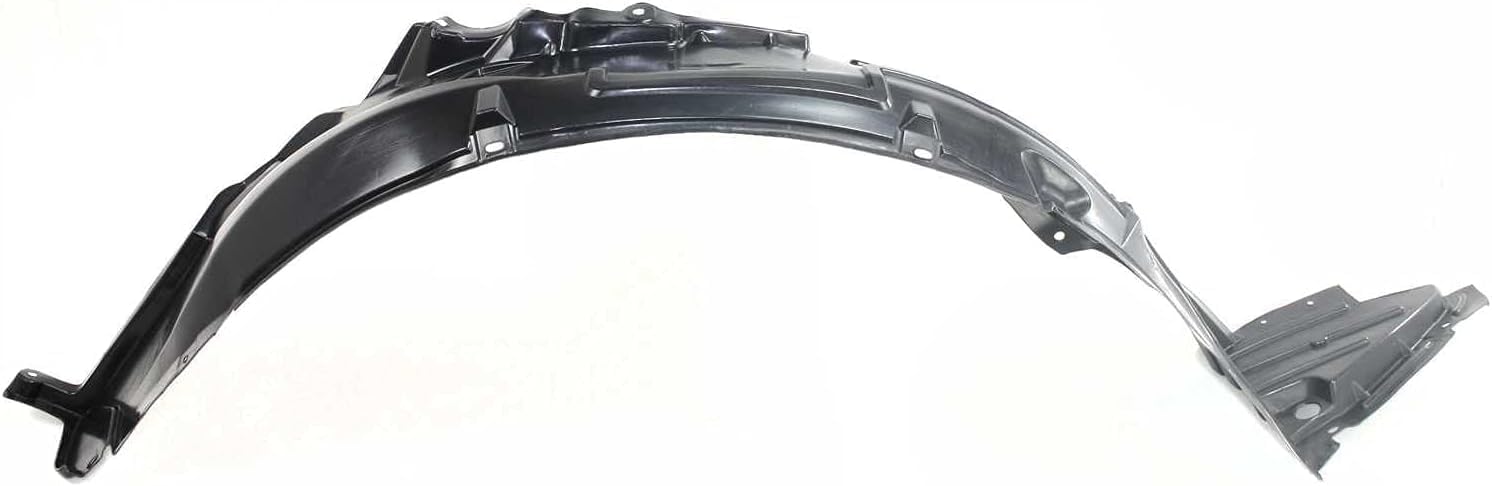 Set Of 2 Front Fender Liners Left Driver & Right Passenger Side Direct Replacement Compatible With 2004-2008 Nissan Maxima NI1251115 NI1250115 63843ZK00A 63842ZK00A