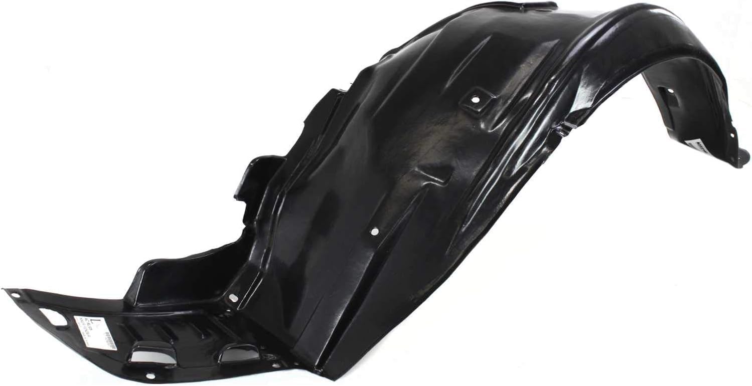 Front Fender Liner Left Driver Side Direct Replacement Compatible With 2005-2008 Acura RL AC1250100 74150SJAA00