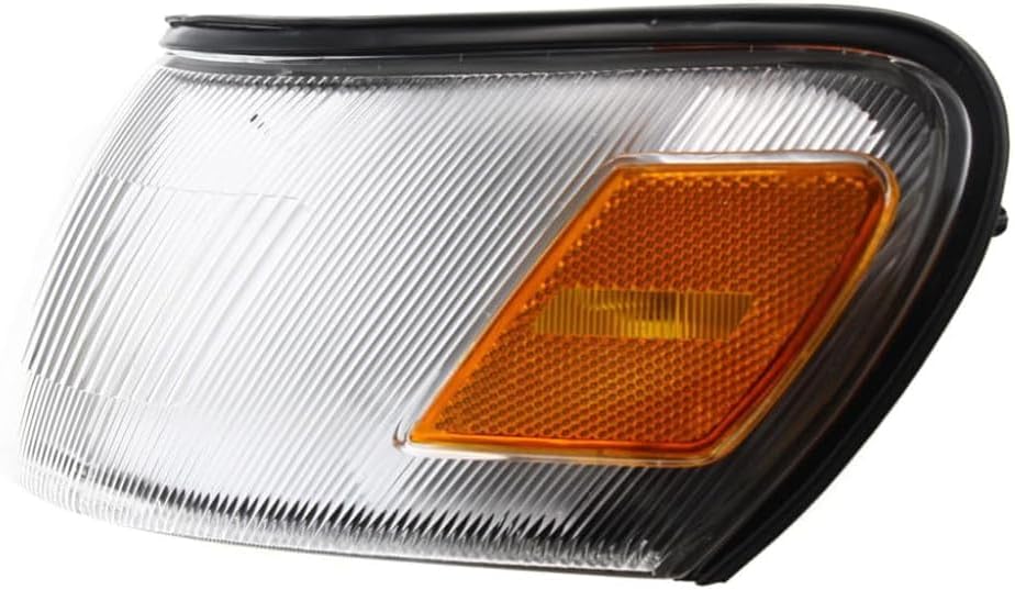 Set Of 2 Front Corner Light Assembly Left Driver & Right Passenger Side Direct Replacement Compatible With 1993-1997 Toyota Corolla TO2550106 TO2551106 8161012600 8162012600