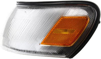 Set Of 2 Front Corner Light Assembly Left Driver & Right Passenger Side Direct Replacement Compatible With 1993-1997 Toyota Corolla TO2550106 TO2551106 8161012600 8162012600