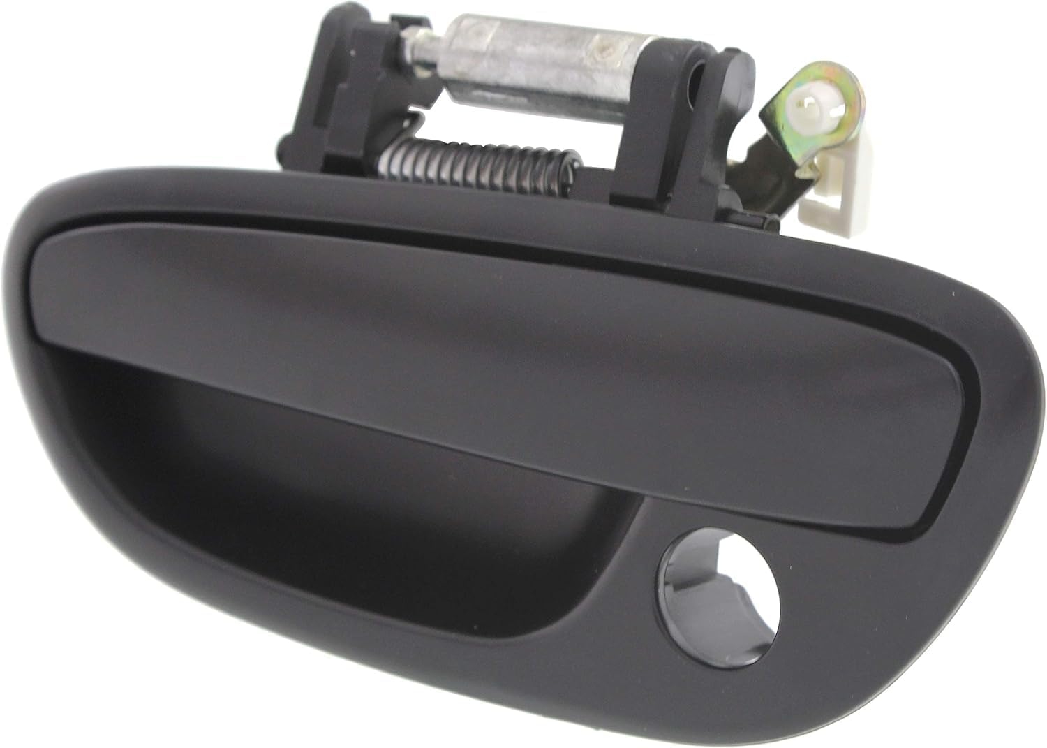 Front Exterior Door Handle Textured with Keyhole Left Driver Side Direct Replacement Compatible with 2005-2009 Subaru Legacy/Outback 61021AG03ANN