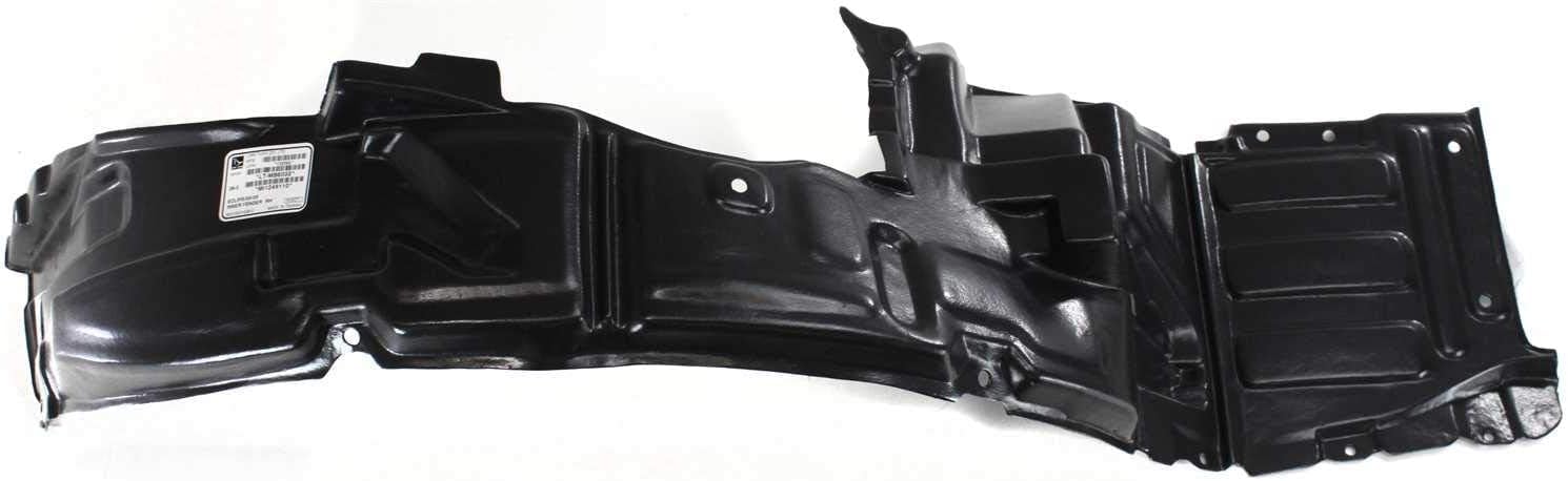 Front Fender Liner Right Passenger Side Direct Replacement Compatible With 2000-2005 Mitsubishi Eclipse MI1249110 MR990642