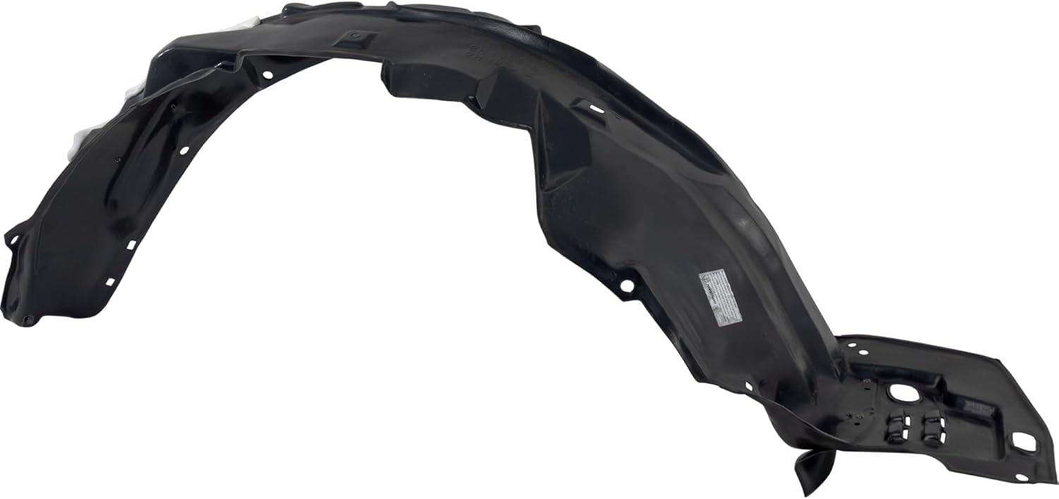 Front Fender Liner Left Driver Side Direct Replacement Compatible with 2012-2015 Honda Civic HO1248143 HO1248168 HO1248169 74151TR0A50 74151TR2A00 74151T