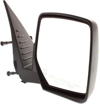Front Power Mirror Manual Folding Heated Textured Right Passenger Side Direct Replacement Compatible With 2008-2012 Jeep Liberty CH1321287 57010078AF