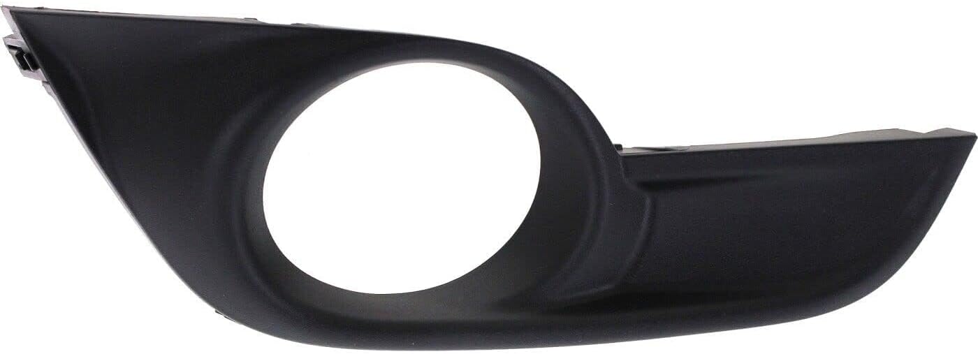 Front Fog Light Molding Trim Textured Right Passenger Side Direct Replacement Compatible With 2013-2015 Nissan Altima NI1039115 622563TA0B