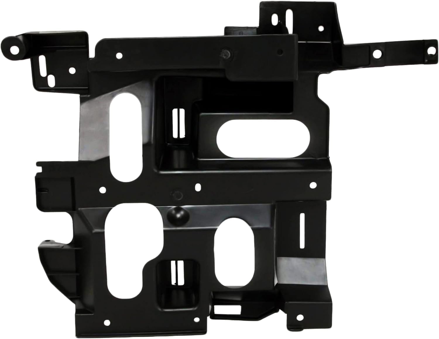 Front Grille With Chrome Center Bar + Headlights + Signal Lights + Brackets Left & Right Side Direct Replacement Compatible With 2003-2006 Chevrolet Silverado 1500 2500 GM1200489