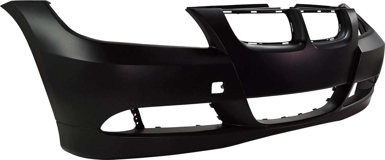 Front Bumper Cover Primed Direct Replacement Compatible With 2006-2008 BMW 3-Series BM1000180 51117140859