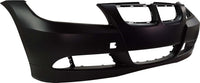 Front Bumper Cover Primed Direct Replacement Compatible With 2006-2008 BMW 3-Series BM1000180 51117140859