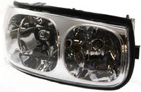 Set Of 2 Front Head Light Assembly Composite With Marker Lamp Left Driver & Right Passenger Side Direct Replacement Compatible With 2000-2005 Buick LeSabre GM2502210 GM2503210