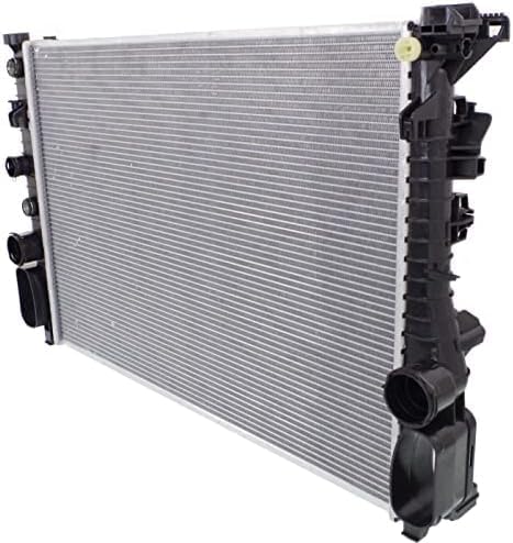 Front Radiator Aluminum Core Direct Replacement Compatible With 2003-2005 Mercedes Benz E320 / 2006-2009 E350 MB3010155 2115000102