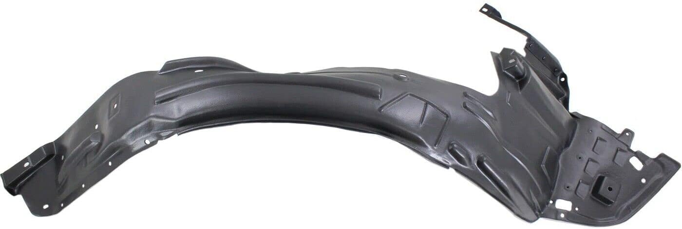 Front Fender Liner Right Passenger Side Direct Replacement Compatible With 2005-2007 Honda Odyssey HO1249124 74101SHJA00