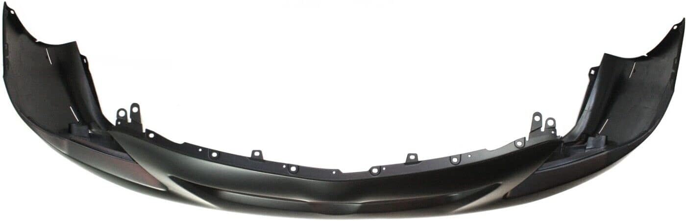Front Bumper Cover Primed Plastic with Spoiler Holes Direct Replacement Compatible with 2009 2010 Toyota Corolla TO1000342 5211902989
