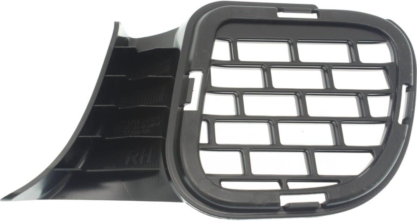 Set Of 2 Front Bumper Grille Air Intake Textured Left Driver & Right Passenger Side Direct Replacement Compatible With 2015-2023 Dodge Challenger CH1039187 CH1038187 68259762AB