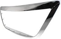 Front Center Grille Surround Trim Molding Chrome Direct Replacement Compatible With 2005-2007 Honda Odyssey HO1202103 71122SHJA01