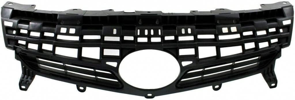 Front Grille Assembly Textured Black Shell And Insert Plastic Direct Replacement Compatible With 2012-2015 Toyota Prius TO1200350 5311147040