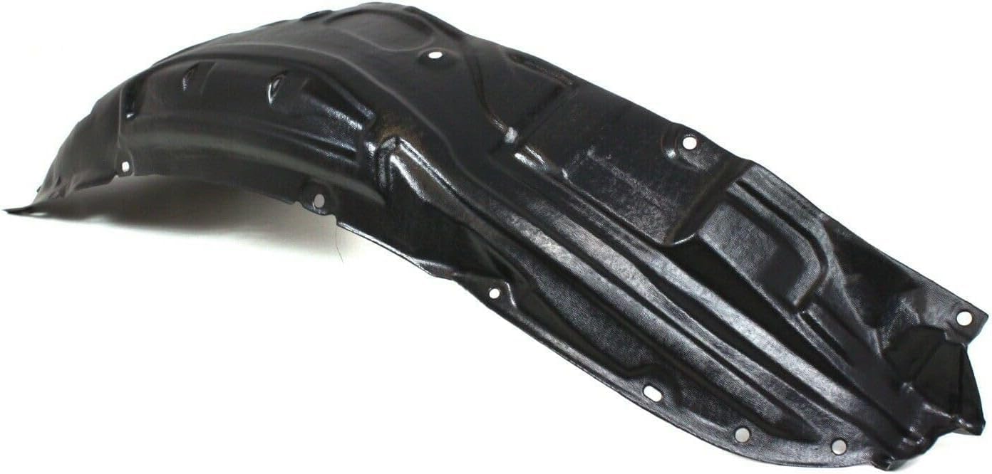 Front Fender Liner Rear Section Left Driver Side Direct Replacement Compatible With 2009-2011 Mazda RX-8 MA1248136 F1895614ZC
