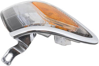 Front Corner Lights Assembly With Chrome Trim Right Passenger Side Direct Replacement Compatible With 2001-2004 Toyota Tacoma TO2521161 8161004080