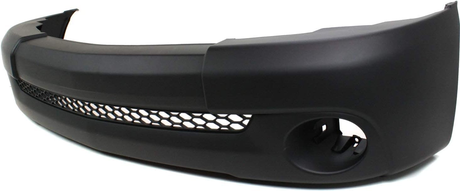 Front Bumper Cover Primed Direct Replacement Compatible With 2003-2006 Toyota Tundra TO1000254 521190C050