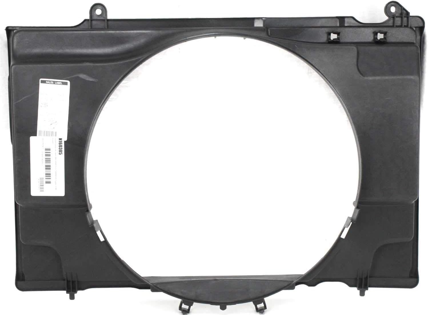 Front Radiator Upper Fan Shroud Direct Replacement Compatible With 1998-2004 Nissan Frontier NI3110111 214763S502