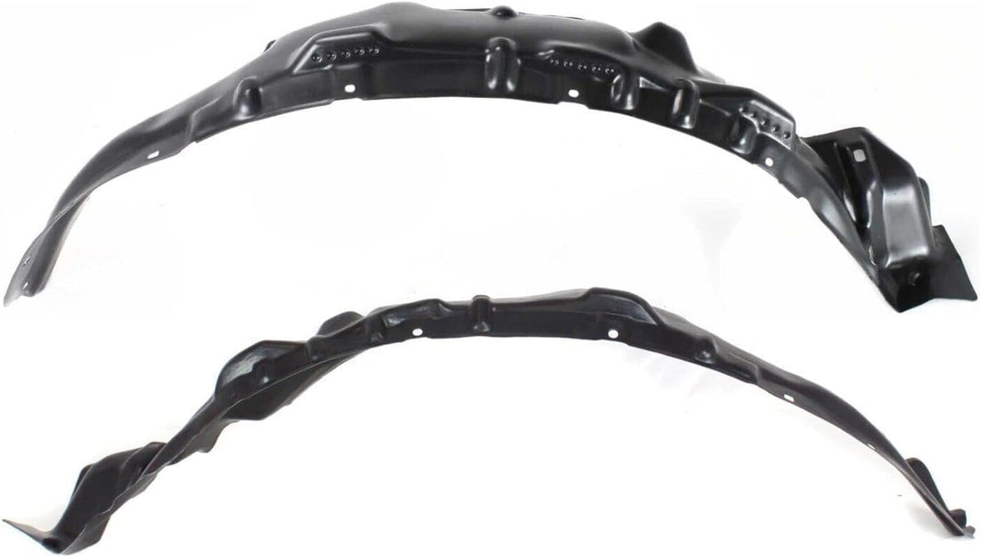 Set Of 2 Front Fender Liner Right Passenger & Left Driver Side Direct Replacement Compatible With 1995-2000 Toyota Tacoma TO1249110 TO1248110 5387504041 5387604041