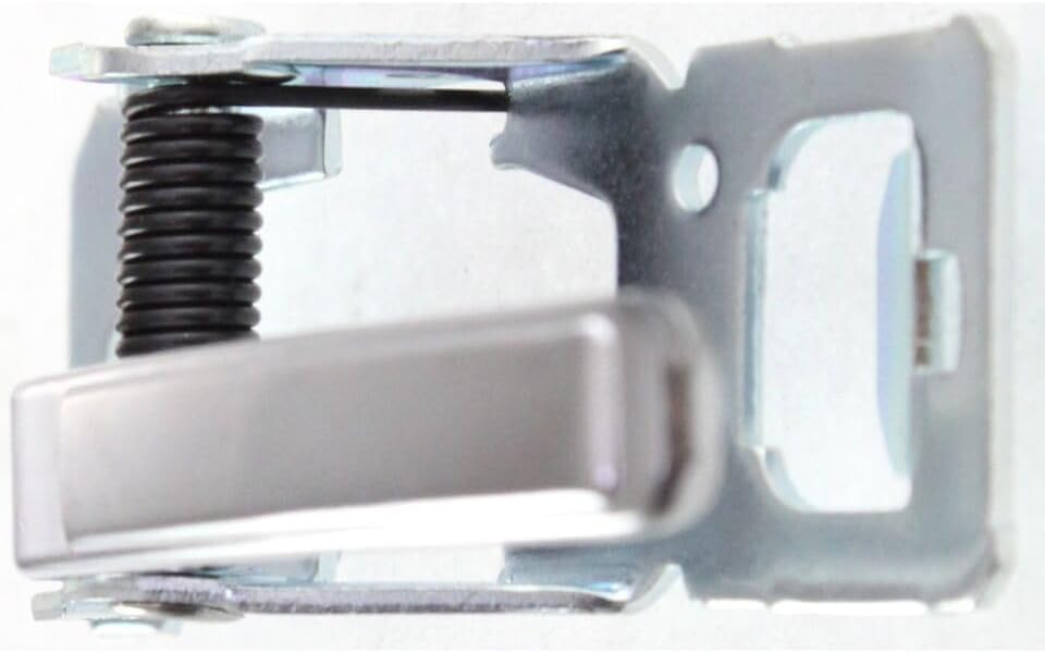 Front Or Rear Interior Door Handle with Chrome Lever Left Driver Side Direct Replacement Compatible with 1982-1996 Oldsmobile Cutlass Ciera GM1352110 20441649 20610477