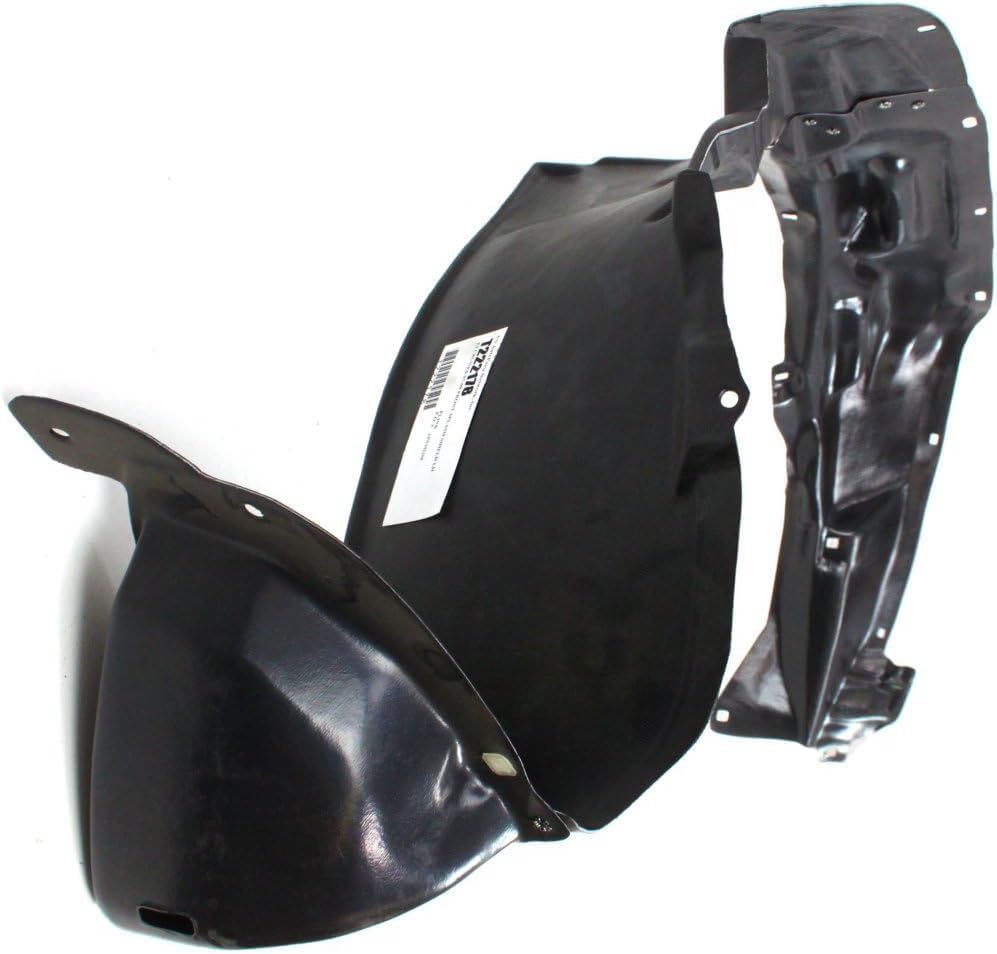 Front Fender Liner Left Driver Side Direct Replacement Compatible With 2007-2014 Toyota FJ Cruiser TO1250123 5380835111
