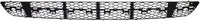 Front Bumper Center Grille Direct Replacement Compatible With 2003-2006 Mercedes Benz E-Class MB1036121 2118850553