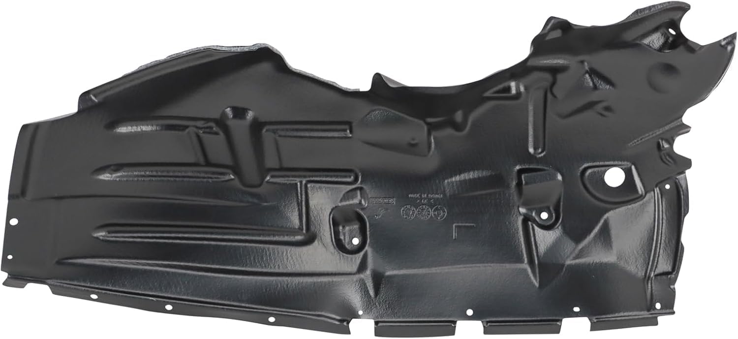 Front Fender Liner Right Passenger Side Direct Replacement Compatible With 2018-2024 Jeep Wrangler CH1249199 68299170AB