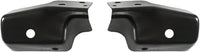 Front Bumper Brackets + Extension And Outer Brace Support Steel Right Passenger & Left Driver Side Direct Replacement Compatible With 2007-2013 Chevrolet Silverado 1500 GM1066180