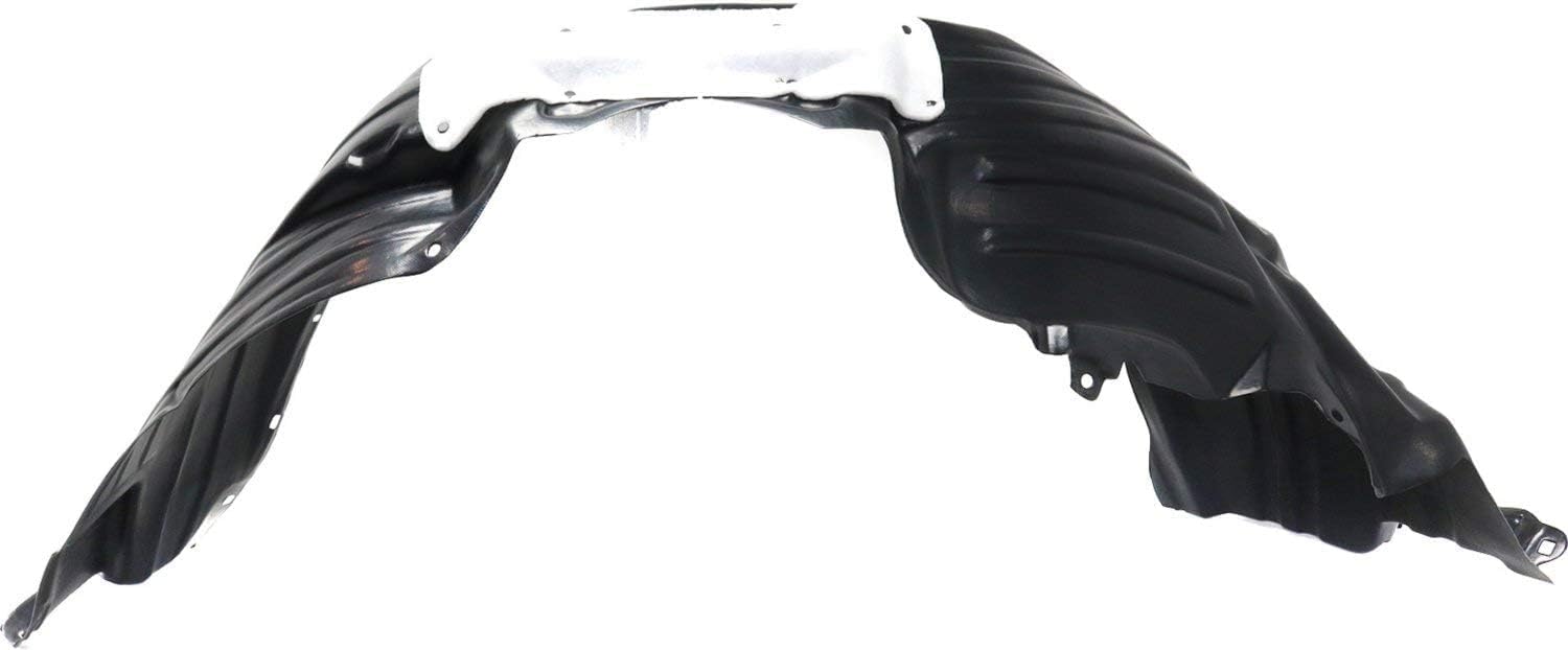 Front Fender Liner Vacuum Form Plastic Right Passenger Side Direct Replacement Compatible With 2011-2020 Toyota Sienna TO1249167 TO1249204 TO1249230 5380508020 5380508040 53805080