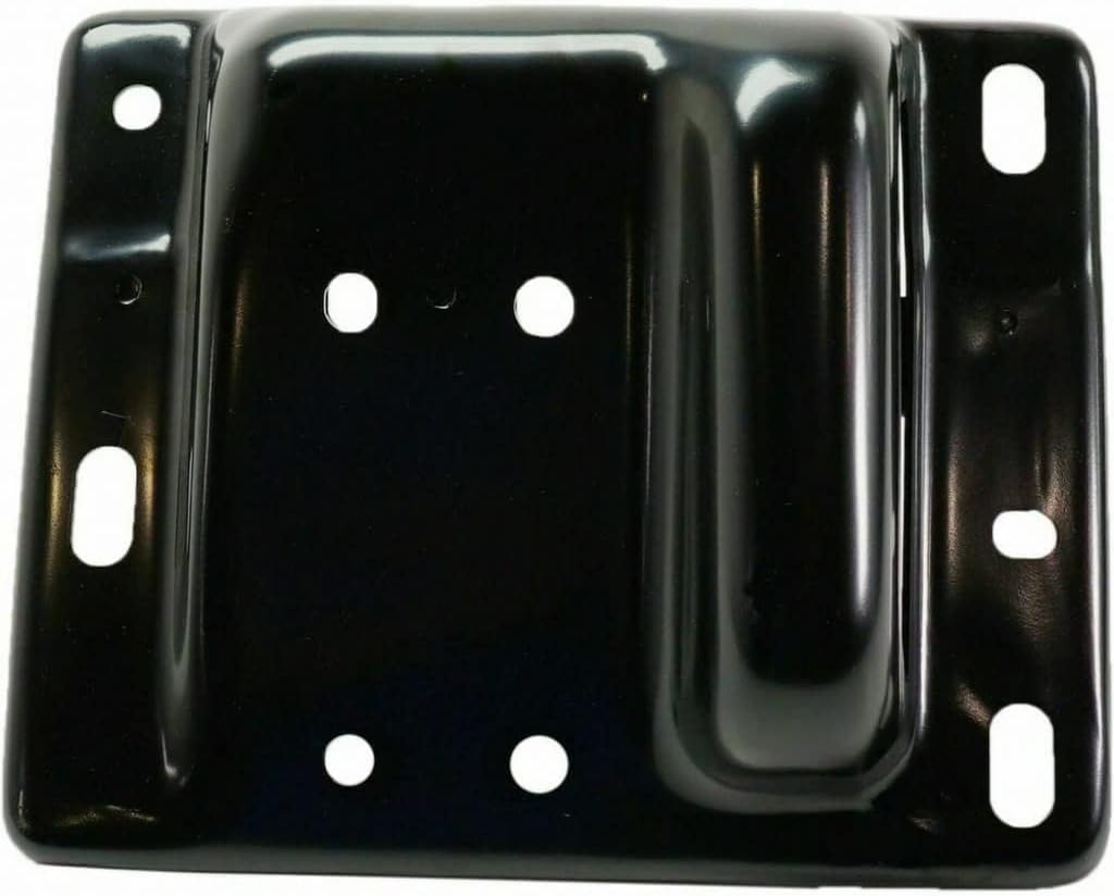Front Bumper Bracket Steel Without Tow Hook Holes Left Driver Side Direct Replacement Compatible With 2003-2018 Dodge Ram 2500 3500 CH1066135 CH1042107 55077315AI 68196251AA