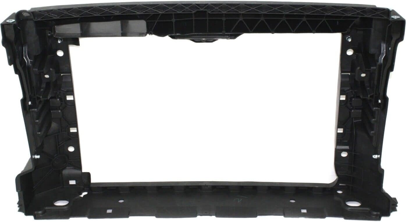 Front Radiator Support Plastic with Steel Direct Replacement Compatible with 2012-2015 Volkswagen Passat VW1225138 561805588B9B9