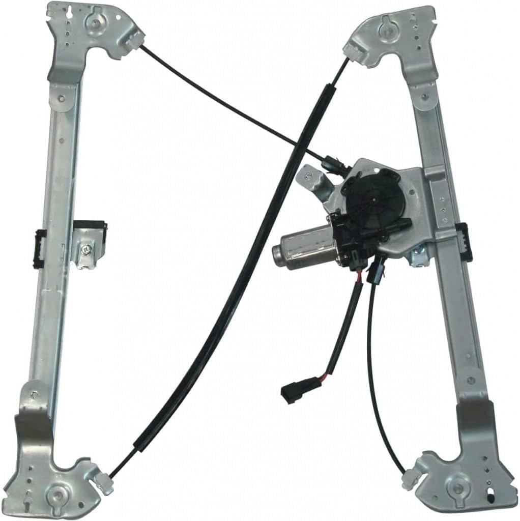 Rear Power Window Regulator with Moter Right Passenger Side Direct Replacement Compatible with 2004-2008 Ford F-150/2006-2008 Lincoln Mark LT FO1551126 6L3Z1627000AA