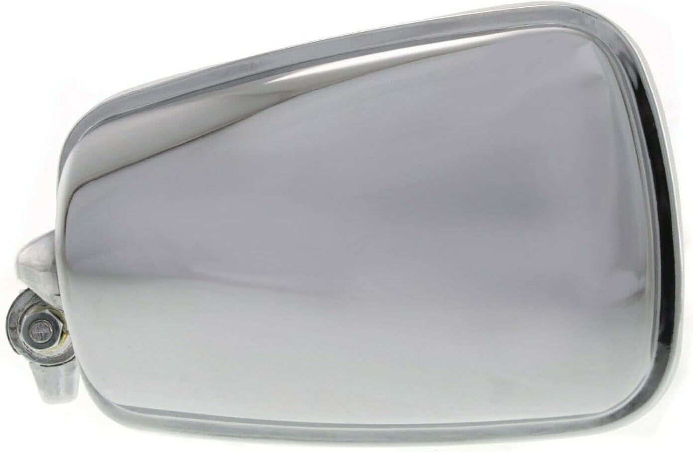 AUTOS PARTS PLUS Set Of 2 Front Mirror Manual Adjust Non-Folding Non-Heated Chrome Left Driver & Right Passenger Side Direct Replacement Compatible With 1968-1977 Volkswagen Beetle VW1320101 VW1321101