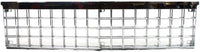 Front Grille Chrome Shell And Insert With Emblem Provision Direct Replacement Compatible With 1982-1987 Chevrolet El Camino/GMC Caballero / 1982-1983 Malibu GM1200167 14034154