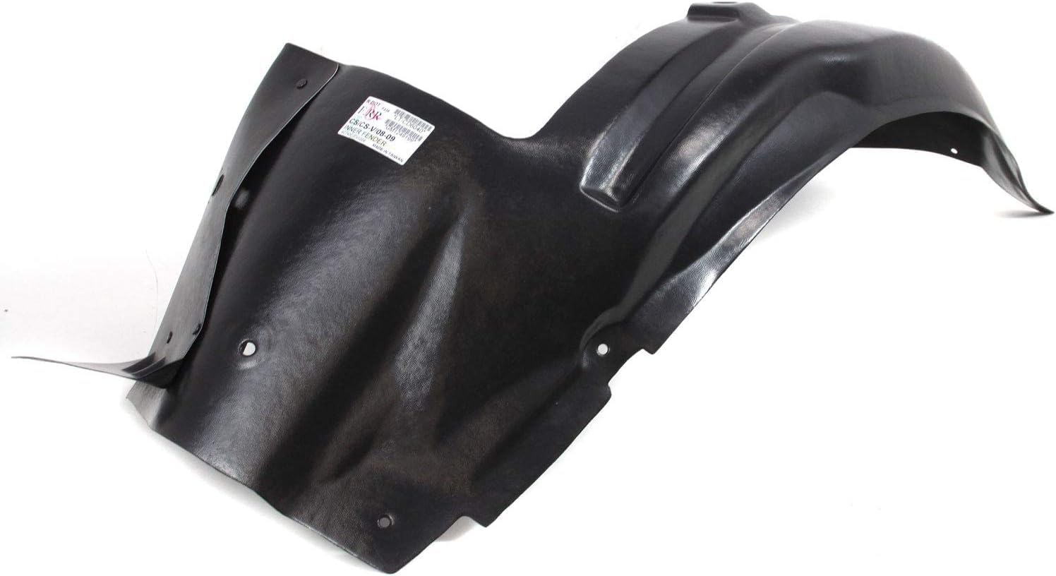 Front Fender Liner Rear Section Right Passenger Side Direct Replacement Compatible With 2008-2015 Cadillac CTS GM1249199 20851000